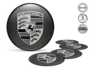 Porsche Édition Décalques Roues Autocollants Résine Personnalisés